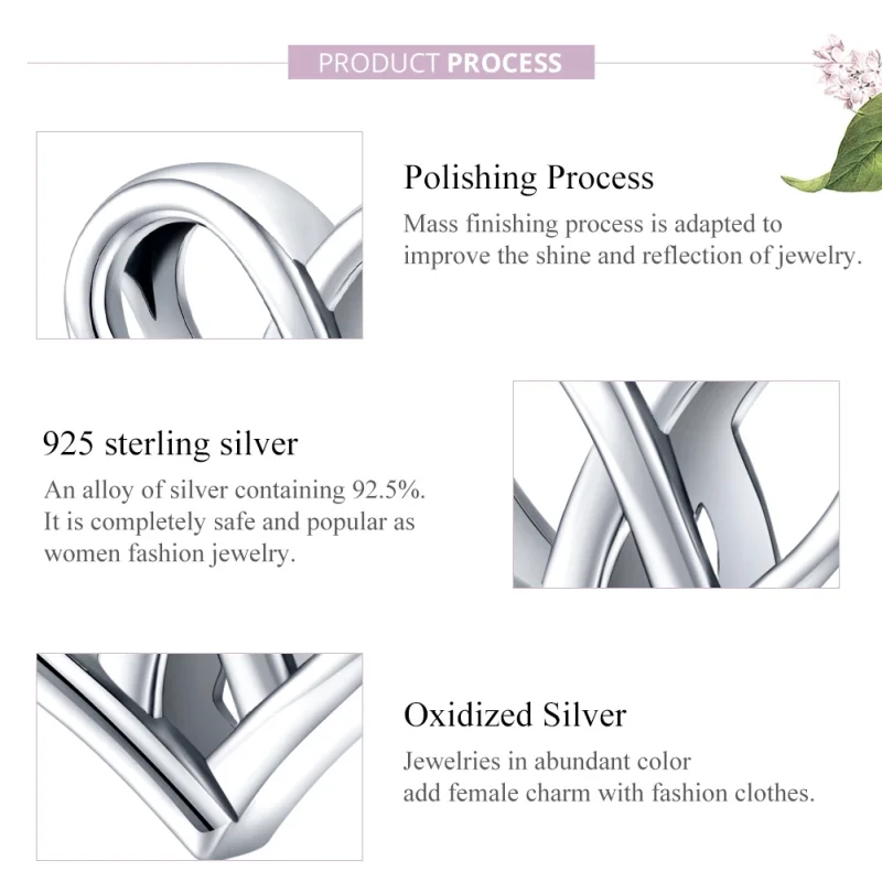 (afbeelding voor) Pandora Style Jij en ik van hart tot hart Bedel - SCC1552 - Bekijken 8