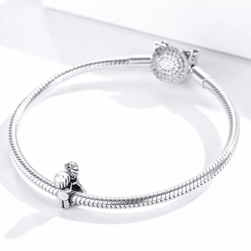 (afbeelding voor) Pandora Style Jongen en meisje dans Bedel - SCC1565 - Bekijken 3