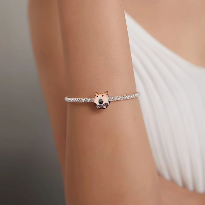 (afbeelding voor) Pandora Style Kitty Donuts Bedel - SCC1877 - Bekijken 5