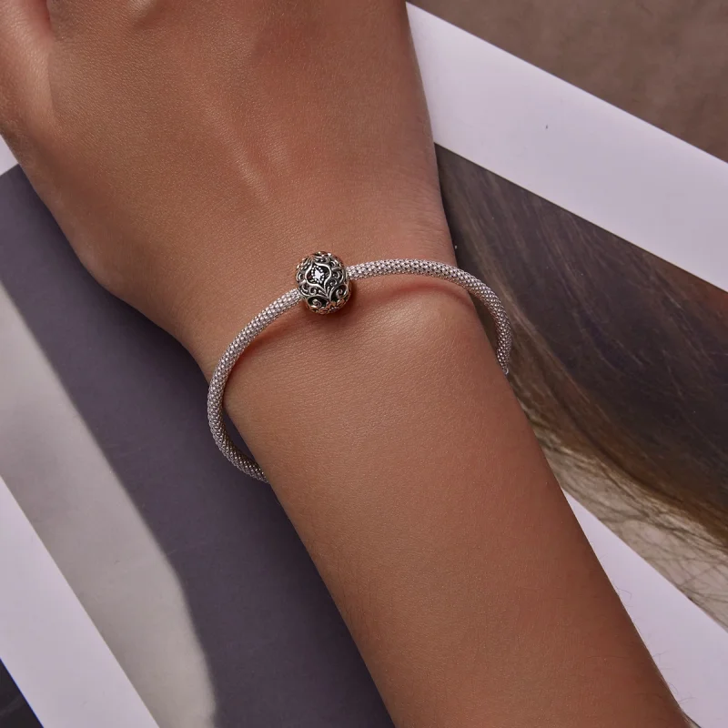 (afbeelding voor) Pandora Style Klassiek patroon Bedel - SCC2183 - Bekijken 5