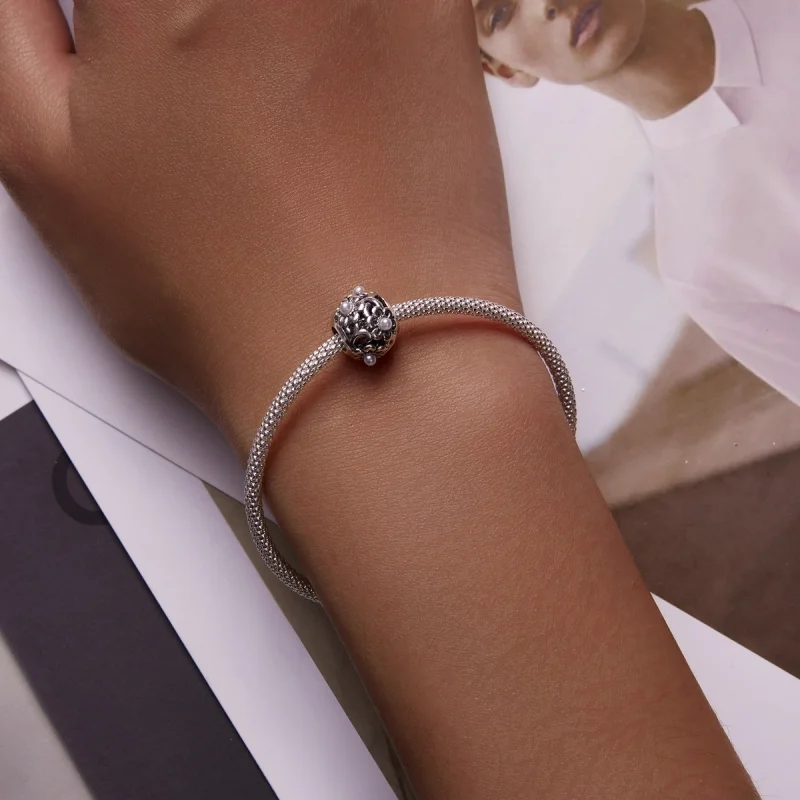 (afbeelding voor) Pandora Style Klassieke bloemen Bedel - SCC2182 - Bekijken 5