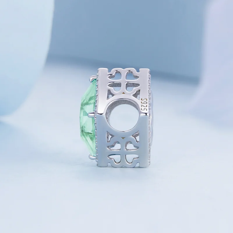 (afbeelding voor) Pandora Style Klavertje vier Bedel - BSC667 - Bekijken 3