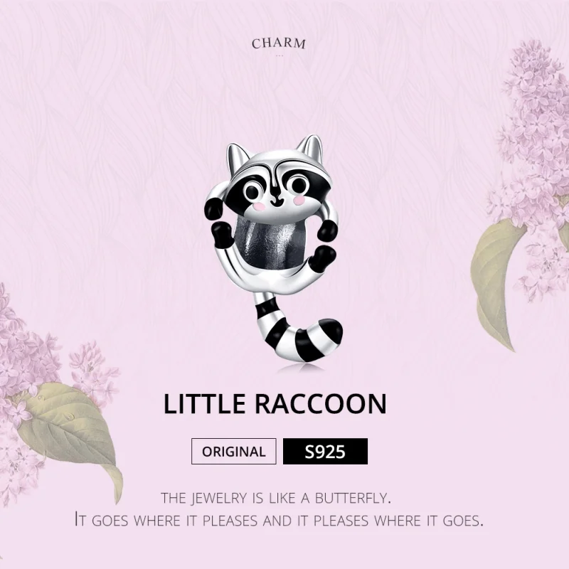 (afbeelding voor) Pandora Style kleine wasbeer Bedel - BSC403 - Bekijken 6