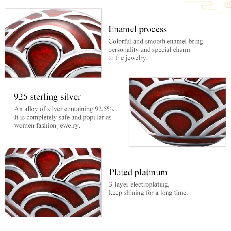 (afbeelding voor) Pandora Style Kleurrijk Bedel - BSC133 - Bekijken 6