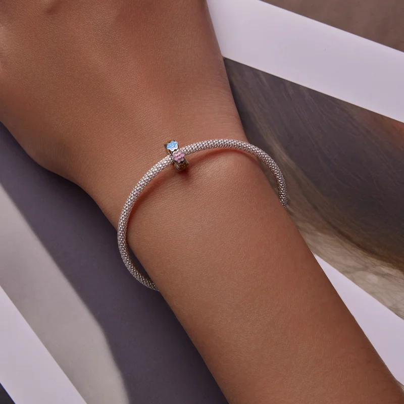 (afbeelding voor) Pandora Style Kleurrijke Cloud Smiley Face Bedel - SCC2188 - Bekijken 5