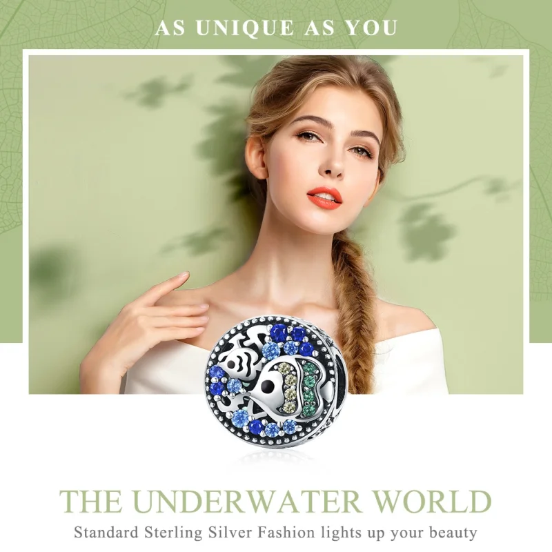 (afbeelding voor) Pandora Style Kleurrijke vissen van de onderwaterwereld Bedel - SCC764 - Bekijken 6