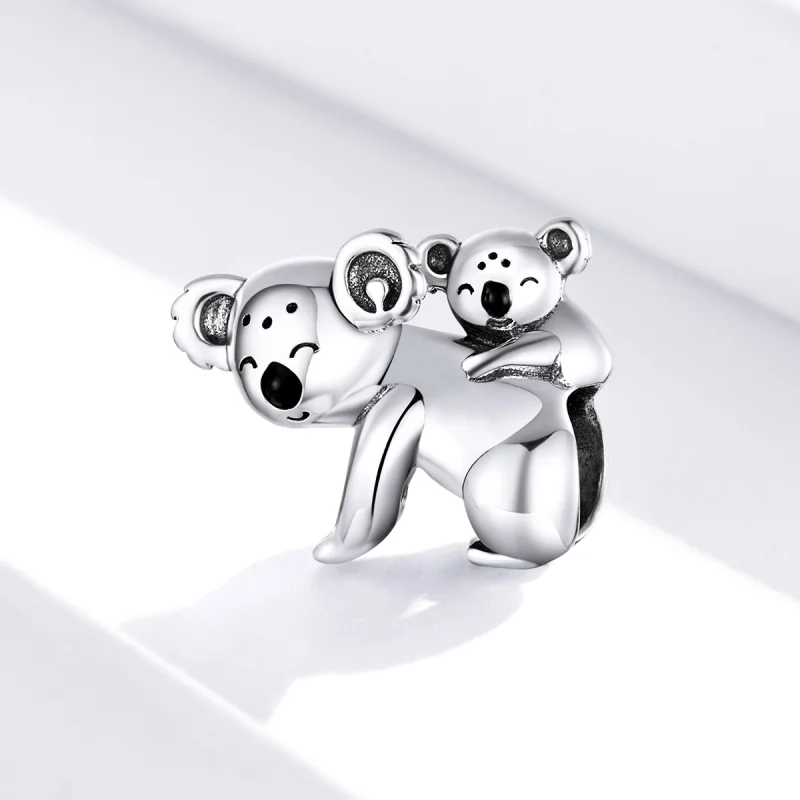 (afbeelding voor) Pandora Style Koala met kind Bedel - BSC260 - Bekijken 2