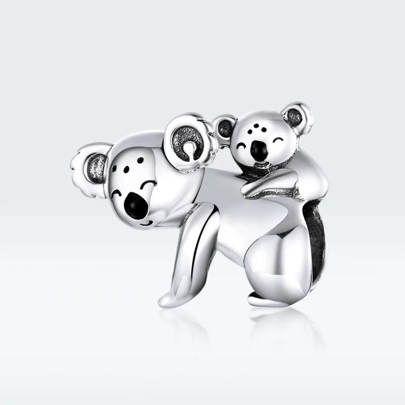 (afbeelding voor) Pandora Style Koala met kind Bedel - BSC260 - Bekijken 5