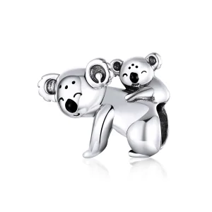 Pandora Style Koala met kind Bedel - BSC260 (afbeelding voor) Pandora Style Koala met kind Bedel - BSC260