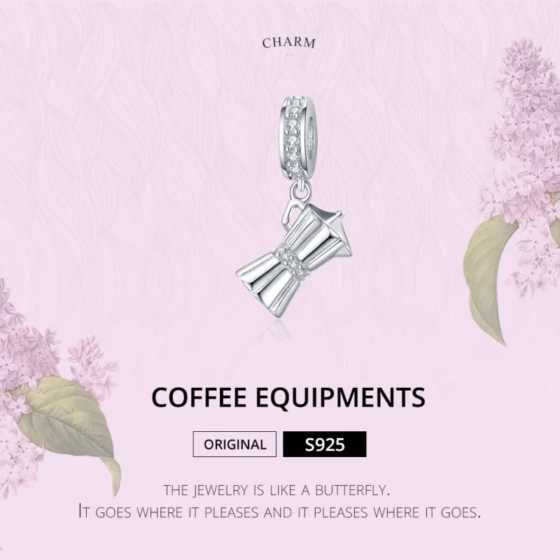 (afbeelding voor) Pandora Style Koffiepot Hangende Bedel - SCC1287 - Bekijken 4