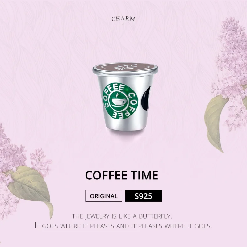 (afbeelding voor) Pandora Style Koffietijd Bedel - SCC1545 - Bekijken 6