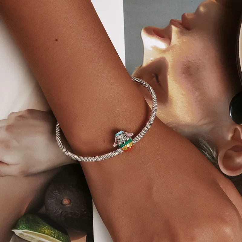 (afbeelding voor) Pandora Style Konijn eieren Bedel - SCC2117 - Bekijken 5