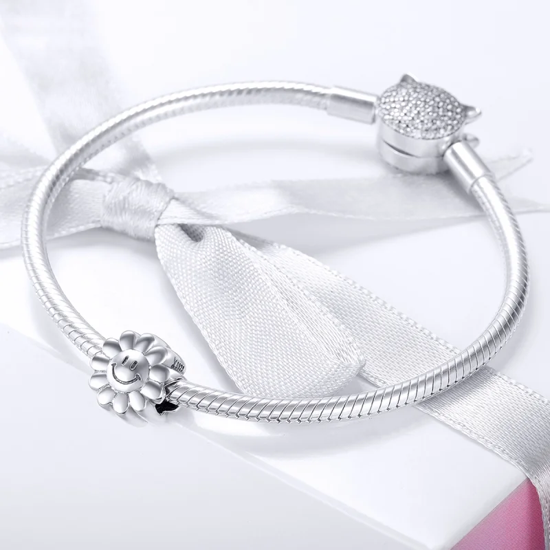 (afbeelding voor) Pandora Style lachende zon Bedel - SCC901 - Bekijken 3