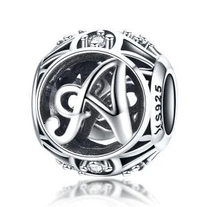 (afbeelding voor) Pandora Style Letter-A Bedel - SCC738-A