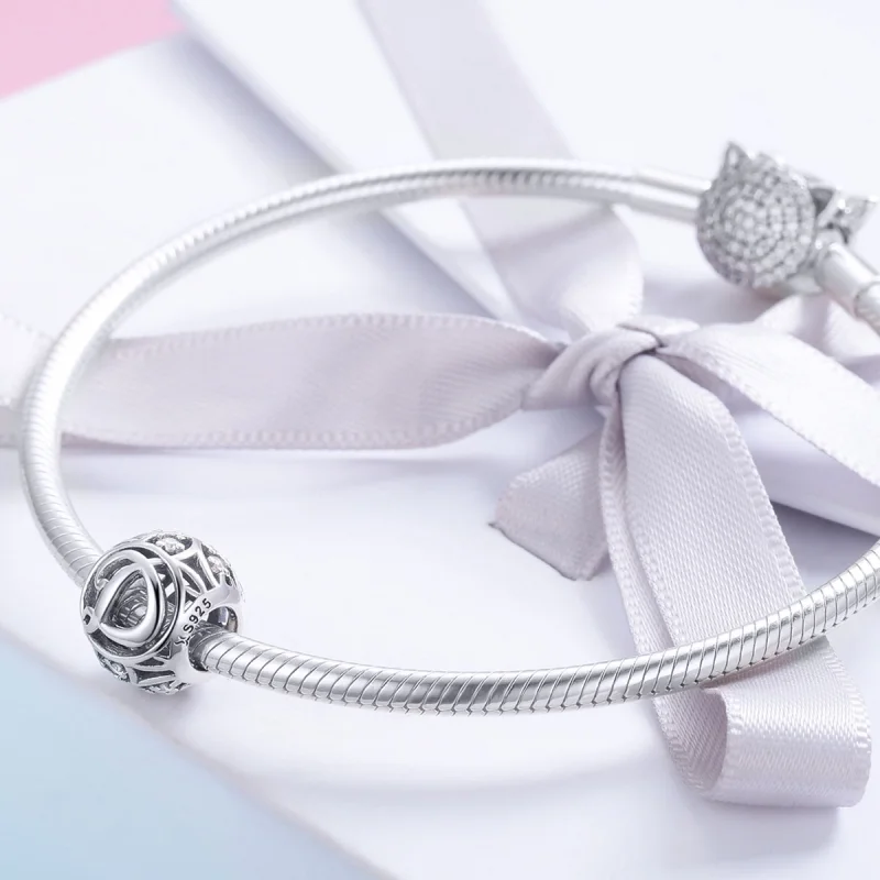 (afbeelding voor) Pandora Style Letter-D Bedel - SCC738-D - Bekijken 4