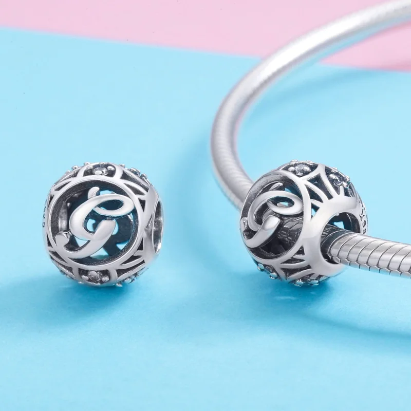 (afbeelding voor) Pandora Style Letter-G Bedel - SCC738-G - Bekijken 3