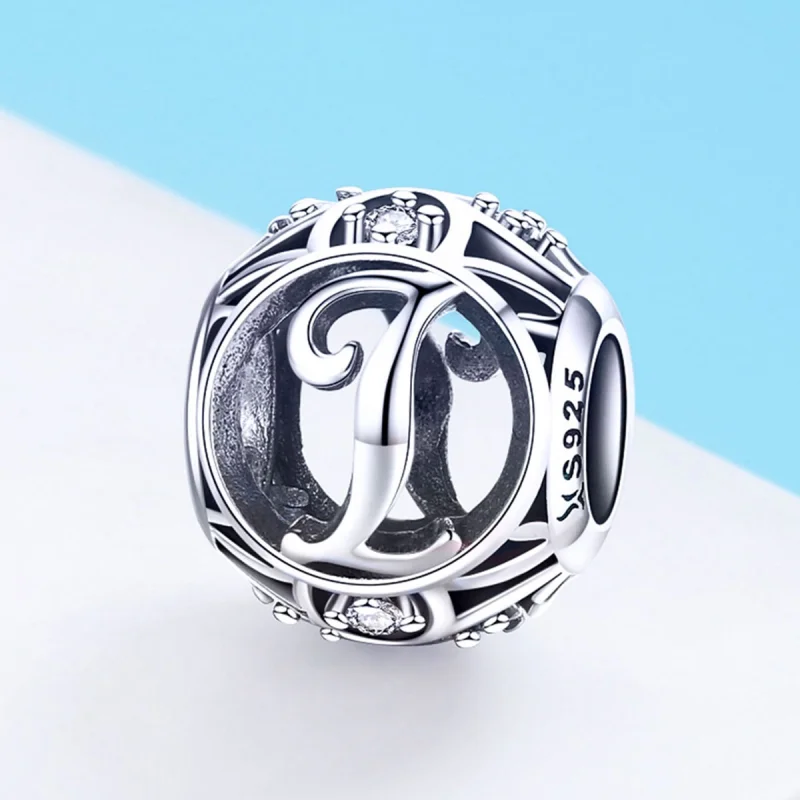 (afbeelding voor) Pandora Style Letter-I Bedel - SCC738-I - Bekijken 2