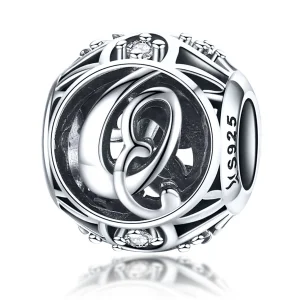 Pandora Style Letter-Q Bedel - SCC738-Q (afbeelding voor) Pandora Style Letter-Q Bedel - SCC738-Q