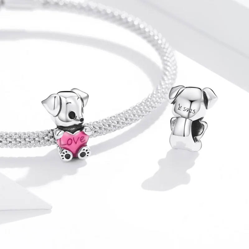 (afbeelding voor) Pandora Style Leuk Puppy Bedel - SCC1677 - Bekijken 4