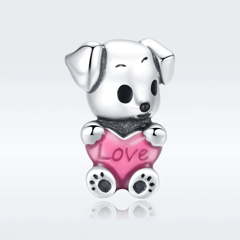 (afbeelding voor) Pandora Style Leuk Puppy Bedel - SCC1677 - Bekijken 5