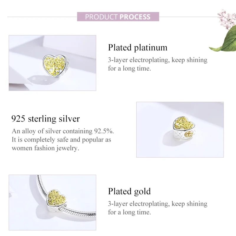 (afbeelding voor) Pandora Style Levensboom Bedel - SCC1264 - Bekijken 2