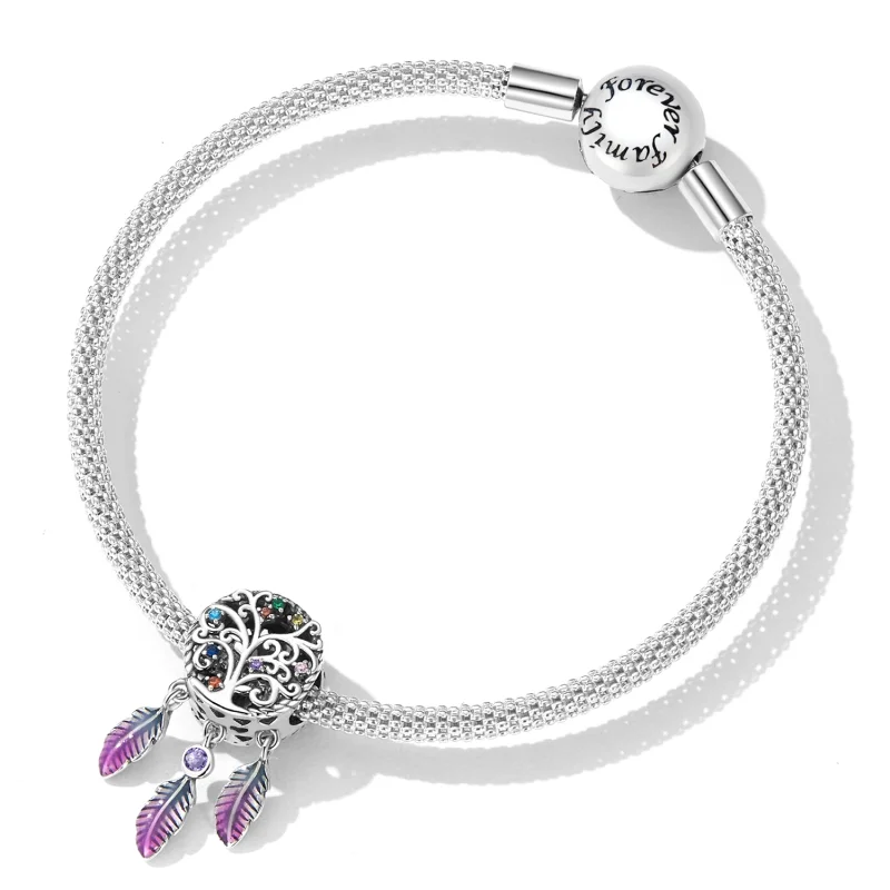 (afbeelding voor) Pandora Style Levensboom Dream Catcher Bedel - SCC2268 - Bekijken 5