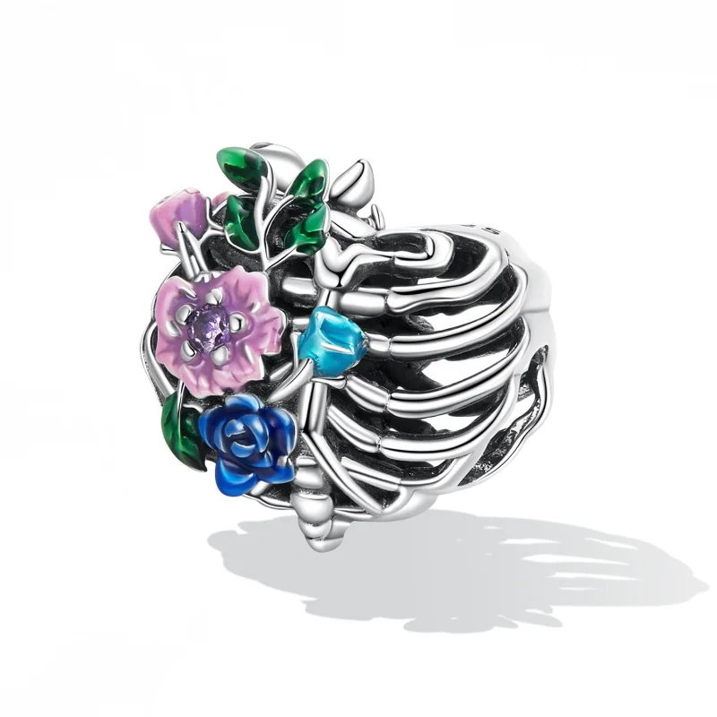 (afbeelding voor) Pandora Style Liefde Rib Bloem Bedel - SCC2239 - Bekijken 2