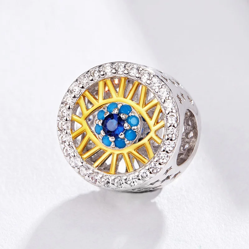 (afbeelding voor) Pandora Style Lucky Eye Bedel - BSC080 - Bekijken 2