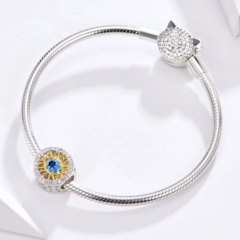 (afbeelding voor) Pandora Style Lucky Eye Bedel - BSC080 - Bekijken 3