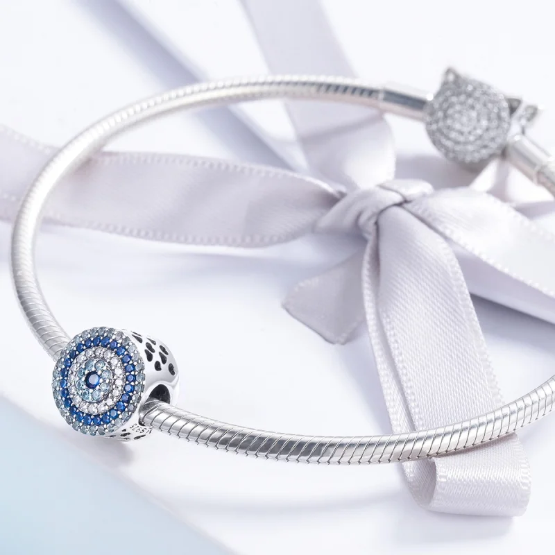 (afbeelding voor) Pandora Style Magisch oog Bedel - SCC915 - Bekijken 3