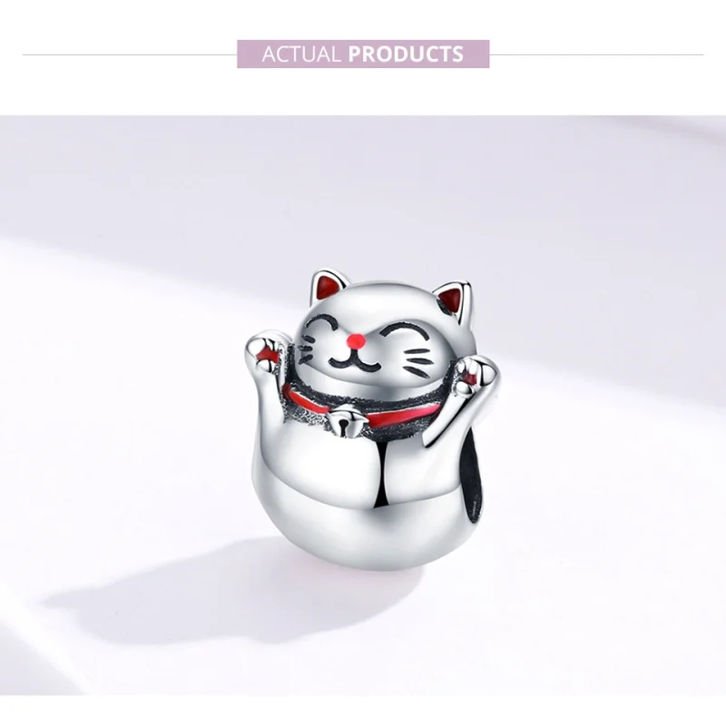(afbeelding voor) Pandora Style Maneki Neko Bedel - SCC1178 - Bekijken 6