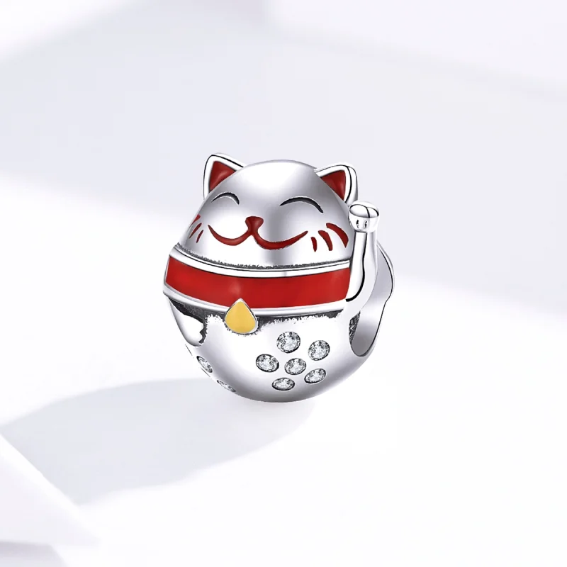 (afbeelding voor) Pandora Style Maneki Neko Bedel - SCC1374 - Bekijken 2