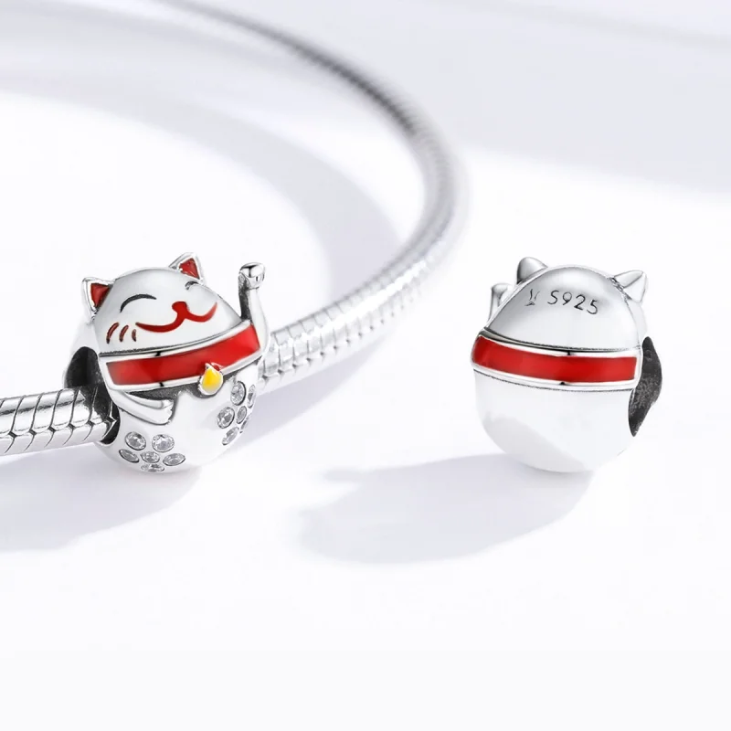 (afbeelding voor) Pandora Style Maneki Neko Bedel - SCC1374 - Bekijken 4