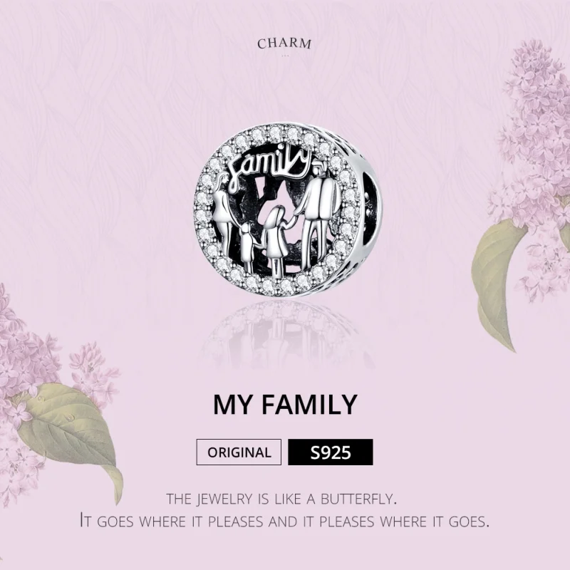 (afbeelding voor) Pandora Style Mijn familie Bedel - SCC1184 - Bekijken 2