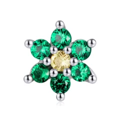 (afbeelding voor) Pandora Style Mijn Glans Bloemen Hangende Bedel - BSP015