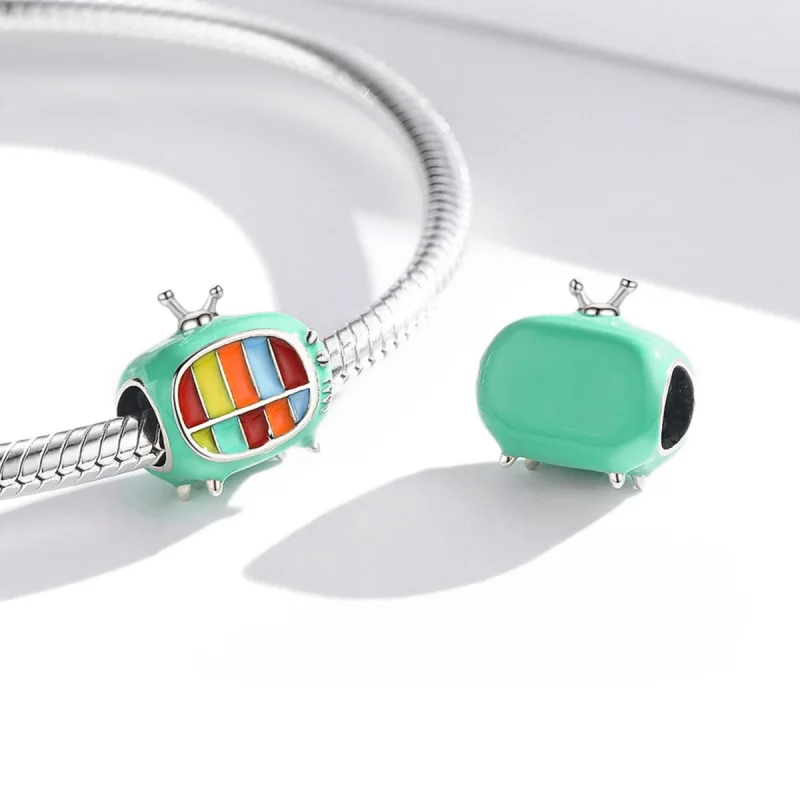 (afbeelding voor) Pandora Style Mini kleuren-tv Bedel - SCC1861 - Bekijken 4