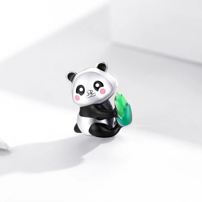 (afbeelding voor) Pandora Style Mooie Panda Welp Bedel - SCC1832 - Bekijken 2
