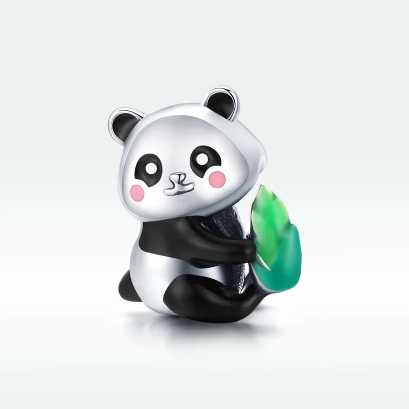 (afbeelding voor) Pandora Style Mooie Panda Welp Bedel - SCC1832 - Bekijken 5