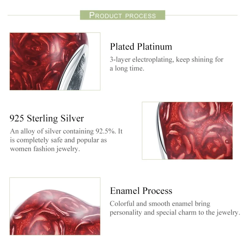 (afbeelding voor) Pandora Style Nam Hart toe Bedel - SCC1064 - Bekijken 6