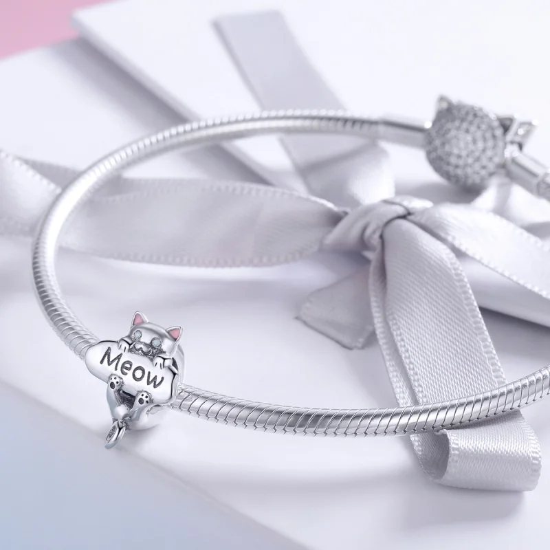 (afbeelding voor) Pandora Style Naughty Cat Parfumflesje Bedel - SCC874 - Bekijken 3