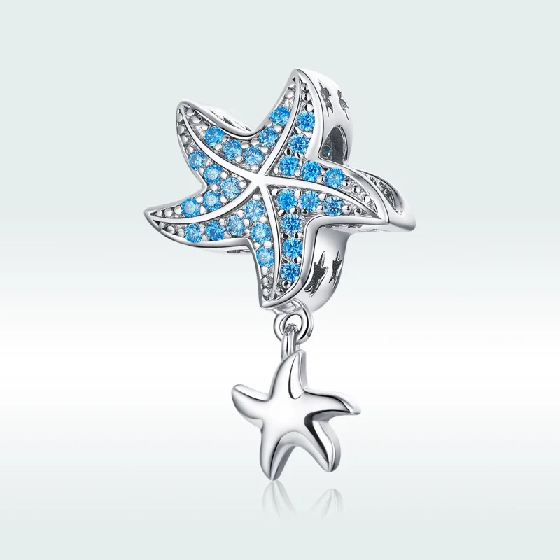 (afbeelding voor) Pandora Style Oceanische zeester Bedel - BSC252 - Bekijken 5