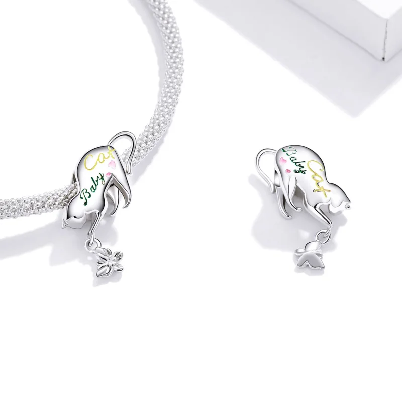 (afbeelding voor) Pandora Style Ondeugende kat Bedel - SCC1678 - Bekijken 4