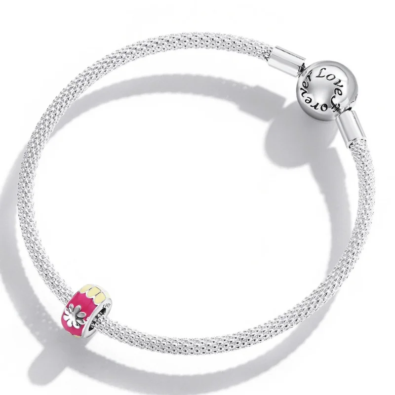 (afbeelding voor) Pandora Style Paasbloemen Spacer Bedel - SCC2120 - Bekijken 3
