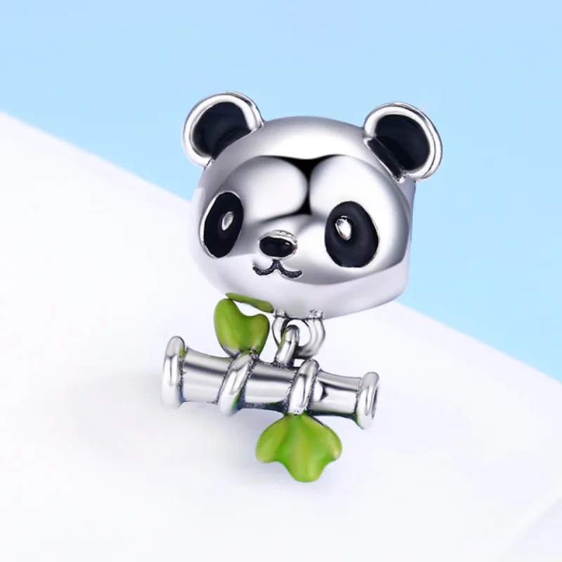 (afbeelding voor) Pandora Style Panda eet graag bamboe Bedel - SCC325 - Bekijken 4