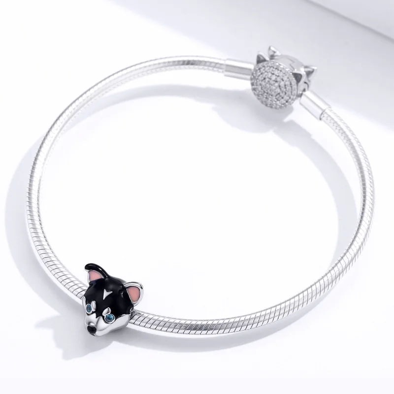 (afbeelding voor) Pandora Style puppy Bedel - BSC191 - Bekijken 3