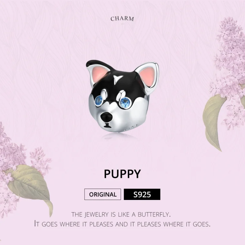 (afbeelding voor) Pandora Style puppy Bedel - BSC191 - Bekijken 6