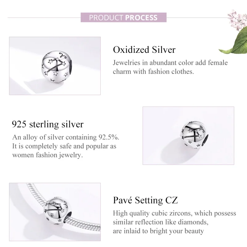 (afbeelding voor) Pandora Style Ram Bedel - SCC1218-1 - Bekijken 2