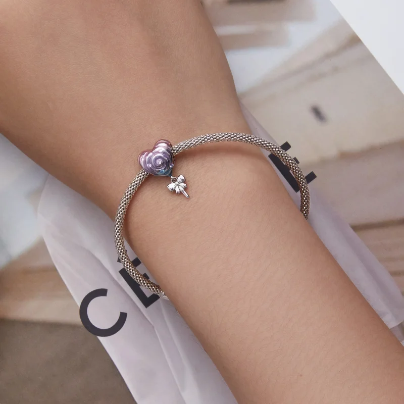 (afbeelding voor) Pandora Style Regenboog Lolly Bedel - SCC2391 - Bekijken 5