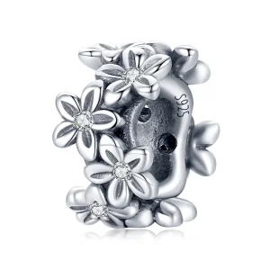 (afbeelding voor) Pandora Style Retro Bloemen Bedel - SCC1938