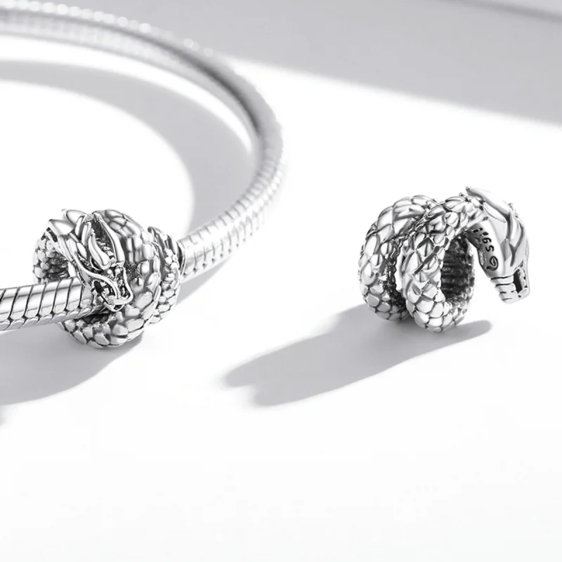 (afbeelding voor) Pandora Style Retro Panlong Bedel - BSC546 - Bekijken 4